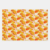 Dogwood-Blätter zum Wrapping Paper Set Geschenkpapier Set (Vorderseite)