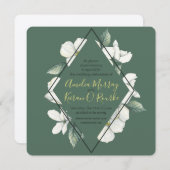 Dogwood Blooms, Einladung zur Hochzeit (Vorne/Hinten)