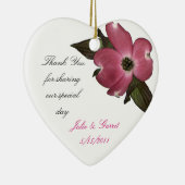 Dogwood Blossom/ Gefallen Keramikornament (Rechts)