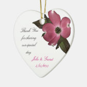 Dogwood Blossom/ Gefallen Keramikornament (Links)