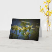 Dogwood Blossom, Karte (Gelbe Blume)