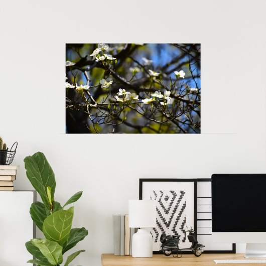 Dogwood Blossom, Poster (Heimbüro)