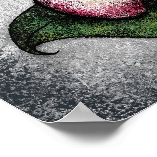 Dogwood Blossom Poster Mauer (Ecke)