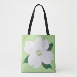Dogwood Blossom Tote Bag Tasche