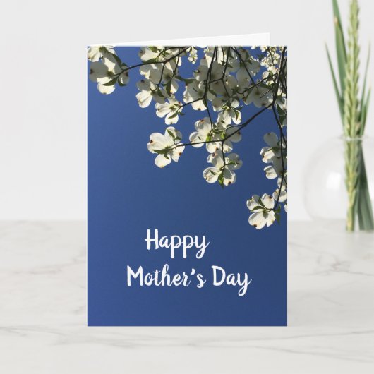 Dogwood Blossom Zwei Mamas Muttertagskarte Dankeskarte (Vorderseite)