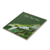Dogwood Blossoms Blume Kunst Fliese (Seite)