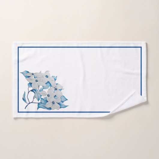 Dogwood-Blume auf einem Bad Handtuch-Set Badhandtuch Set (Handtuch)