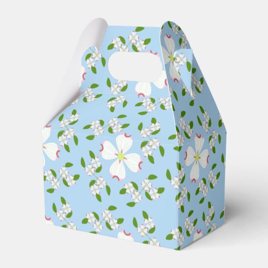 Dogwood Blume Geschenkschachtel (Vorderseite)