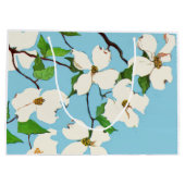 Dogwood-Blume Große Geschenktüte (Rückseite)