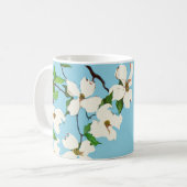 Dogwood-Blume Kaffeetasse (Vorderseite Links)