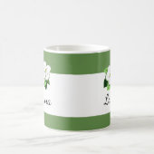 Dogwood-Blume mit Namen Kaffeetasse (Mittel)