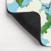 Dogwood-Blume Mousepad (Ecke)