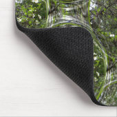 Dogwood-Blume.... Mousepad (Ecke)