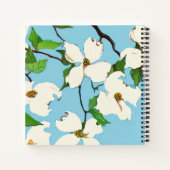 Dogwood-Blume Notizblock (Rückseite)