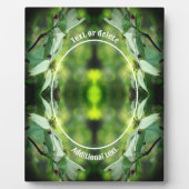 Dogwood-Blume Personalisiert Erstellen Sie Ihr eig Fotoplatte (Vorderseite)