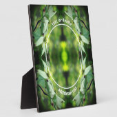 Dogwood-Blume Personalisiert Erstellen Sie Ihr eig Fotoplatte (Seite)