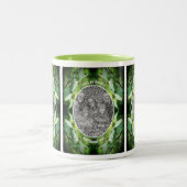 Dogwood-Blume Personalisiert Erstellen Sie Ihr eig Zweifarbige Tasse (Mittel)
