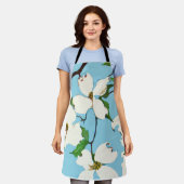 Dogwood-Blume Schürze (Getragen)
