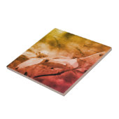 Dogwood-Blume Schwarz-Weiß Vintag Fliese (Seite)