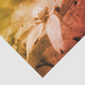 Dogwood-Blume Schwarz-weiße Vintage Decoupage Seidenpapier (Ausschnitt)