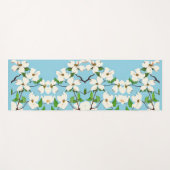 Dogwood-Blume Yogamatte (Vorderseite (Horizontal))