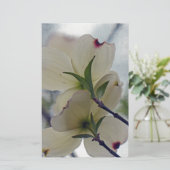 Dogwood-Blüten Briefpapier (Stehend Vorderseite)