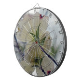 Dogwood-Blüten Dartscheibe (Vorderseite rechts)