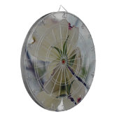 Dogwood-Blüten Dartscheibe (Vorderseite Links)