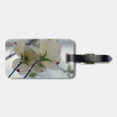 Dogwood-Blüten Gepäckanhänger (Rückseite horizontal)