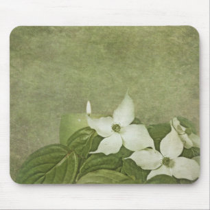 Dogwood-Blüten Mousepad