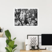 Dogwood-Blüten Poster (Heimbüro)