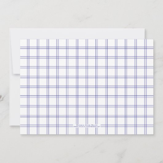 Dogwood Bridal Dusche Einladung (Rückseite)