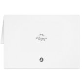 Dogwood Creek Herbstkarte (Rückseite Horizontal)