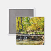 Dogwood Creek Herbstmagnet Magnet (Vorderseite/Rückseite)