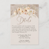 Dogwood Dreams Wedding Card Begleitkarte (Vorderseite)