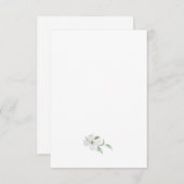 Dogwood-Flachbildschirme für Wasserfarben Dankeskarte (Vorne/Hinten)