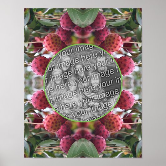 Dogwood Fruit Nature Frame erstellen Sie Ihr eigen Poster (Vorne)