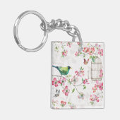 Dogwood-Garten Schlüsselanhänger (Vorderseite links)