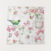 Dogwood-Garten Wandteppich (Vorderseite (Horizontal))