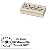 Dogwood-Label Gummistempel (Stempel)