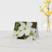 Dogwood Note Card Karte (Gelbe Blume)