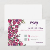 Dogwood RSVP-Karte Einladung (Vorne/Hinten)
