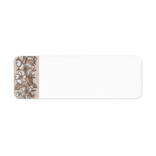 Dogwood-Rücksendeadresse (Vorne)