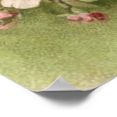 Dogwood Tree Bird Nest Egg Hütte Poster (Ecke)