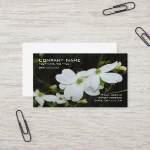 Dogwood Tree Blume Business Card Visitenkarte