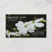 Dogwood Tree Blume Business Card Visitenkarte (Vorderseite)