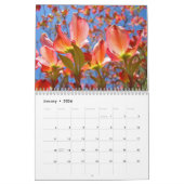 Dogwood Tree Calendar Rosa Dogwoods Blume Kunst Kalender (Jan 2026)