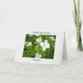 Dogwood Tree Karte (Vorderseite)