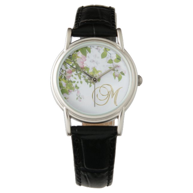 Dogwood Tree Personalisiert Women's Watch Armbanduhr (Vorderseite)