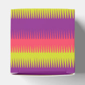 Dogzahnlinien lila, rosa Kalkgrün Geschenkboxen Geschenkschachtel (Oben)